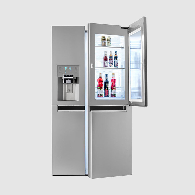 یخچال و فریزر ساید بای ساید 32 فوت دوو مدل DS-3440SS
